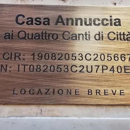Casa Annuccia Ai Quattro Canti Di Citta Palermo